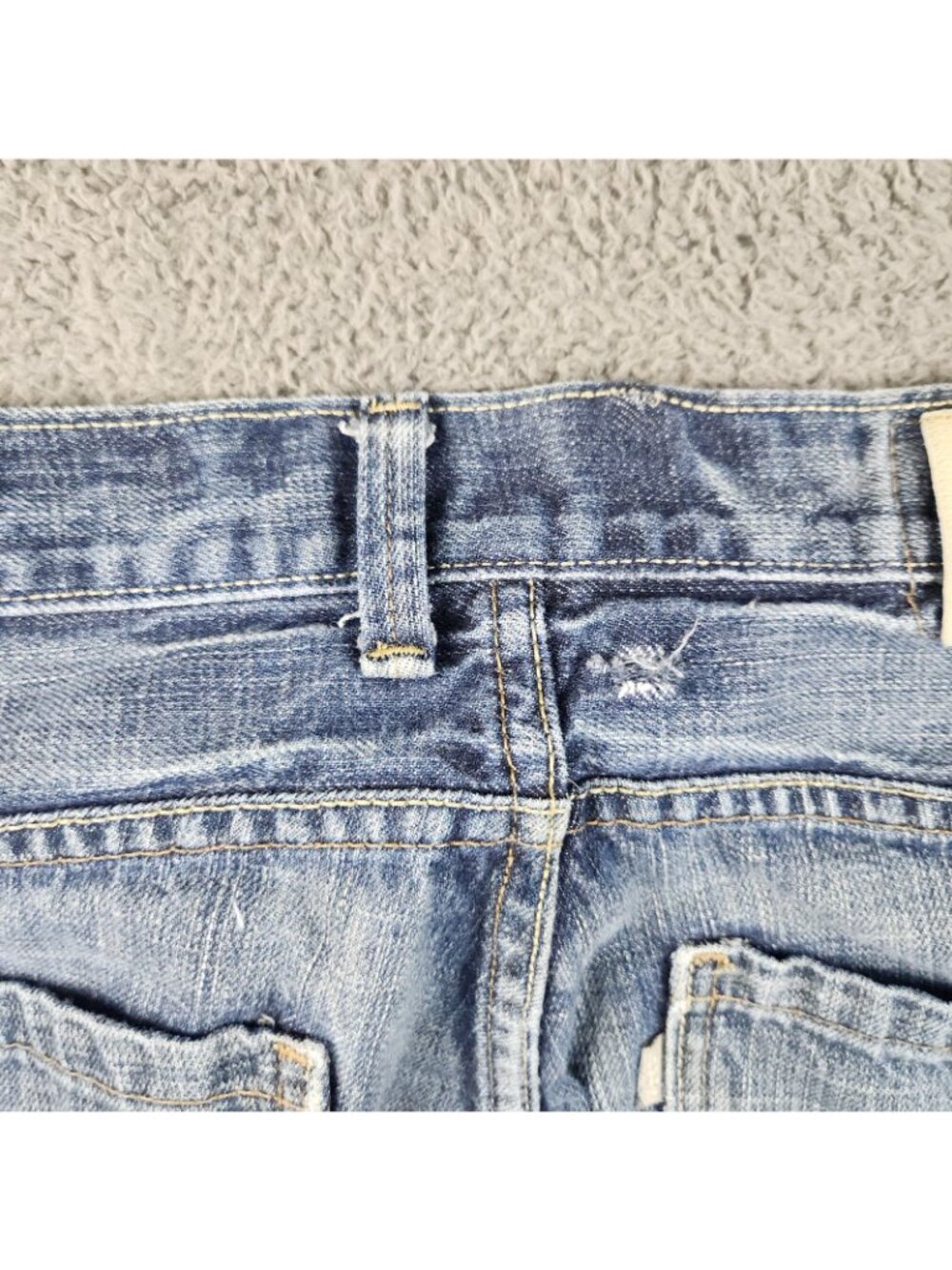 Levis Silvertab Jeans Mens 32x34 Blue Boot Wide Leg Baggy Y2K  '09 Skate Faded - Picture 11 of 12